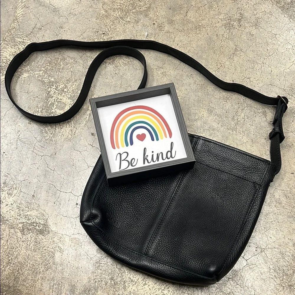 *Duluth Trading Co Black Crossbody Bag with Adjustable Strap